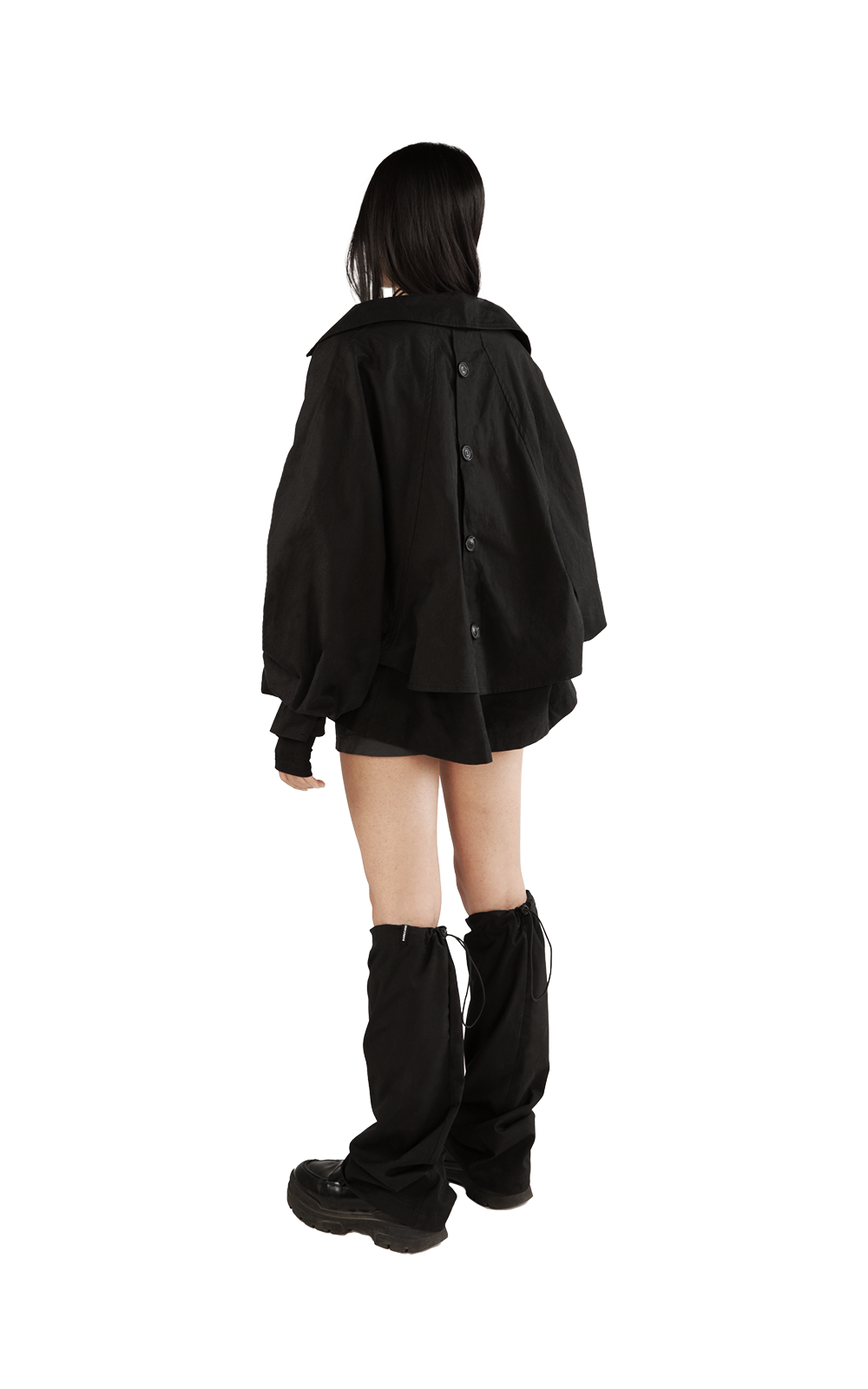 MONDY SHORT TRENCH COAT