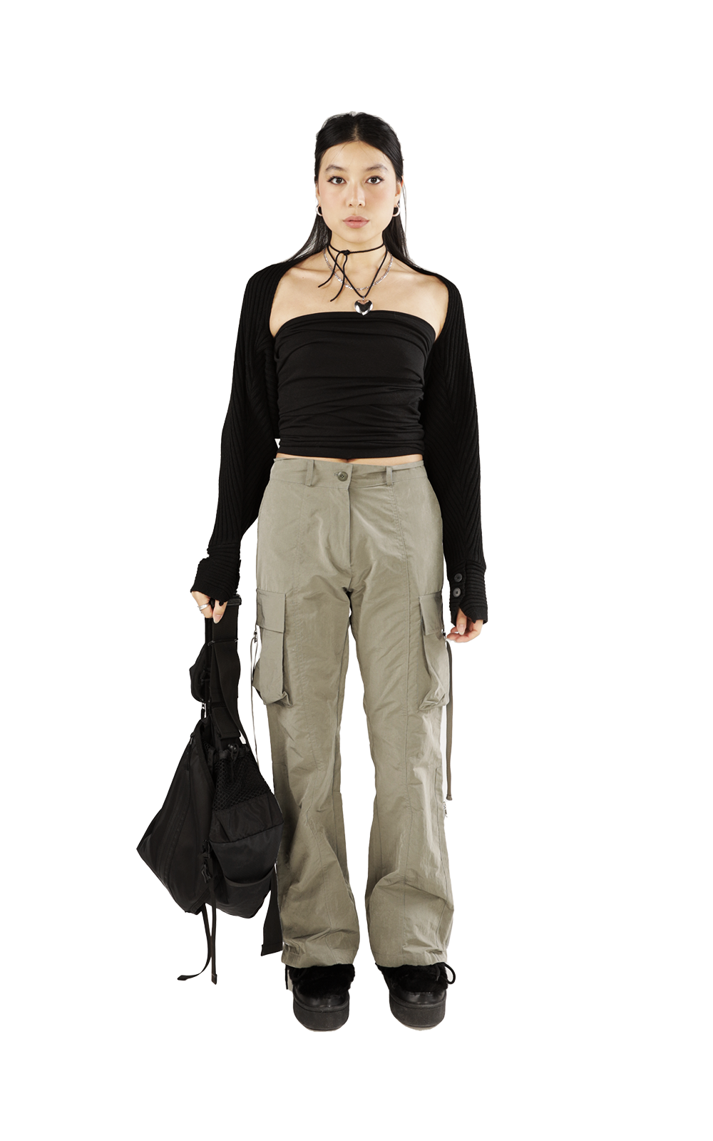 NHI FITTED CARGO PANTS