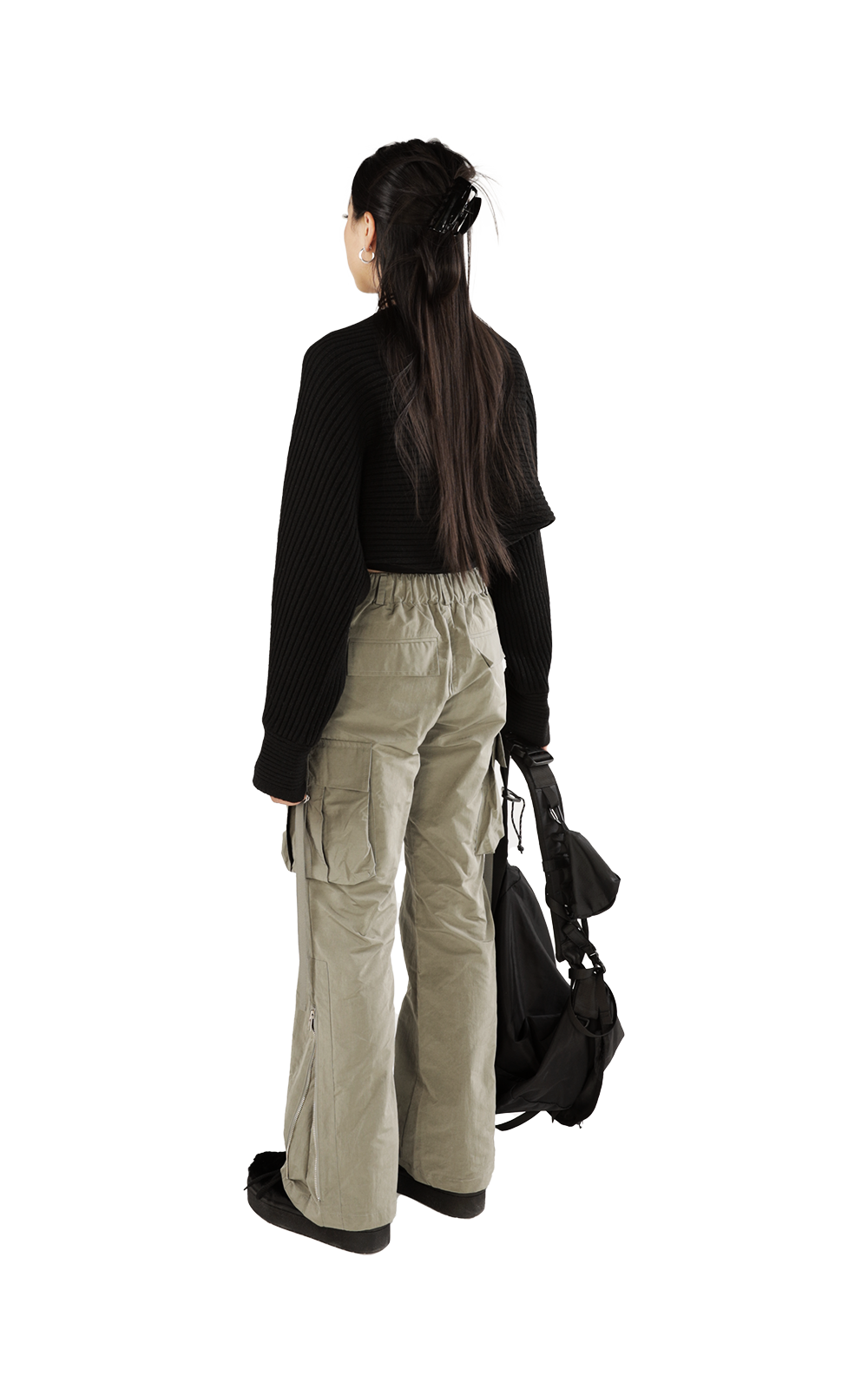 NHI FITTED CARGO PANTS