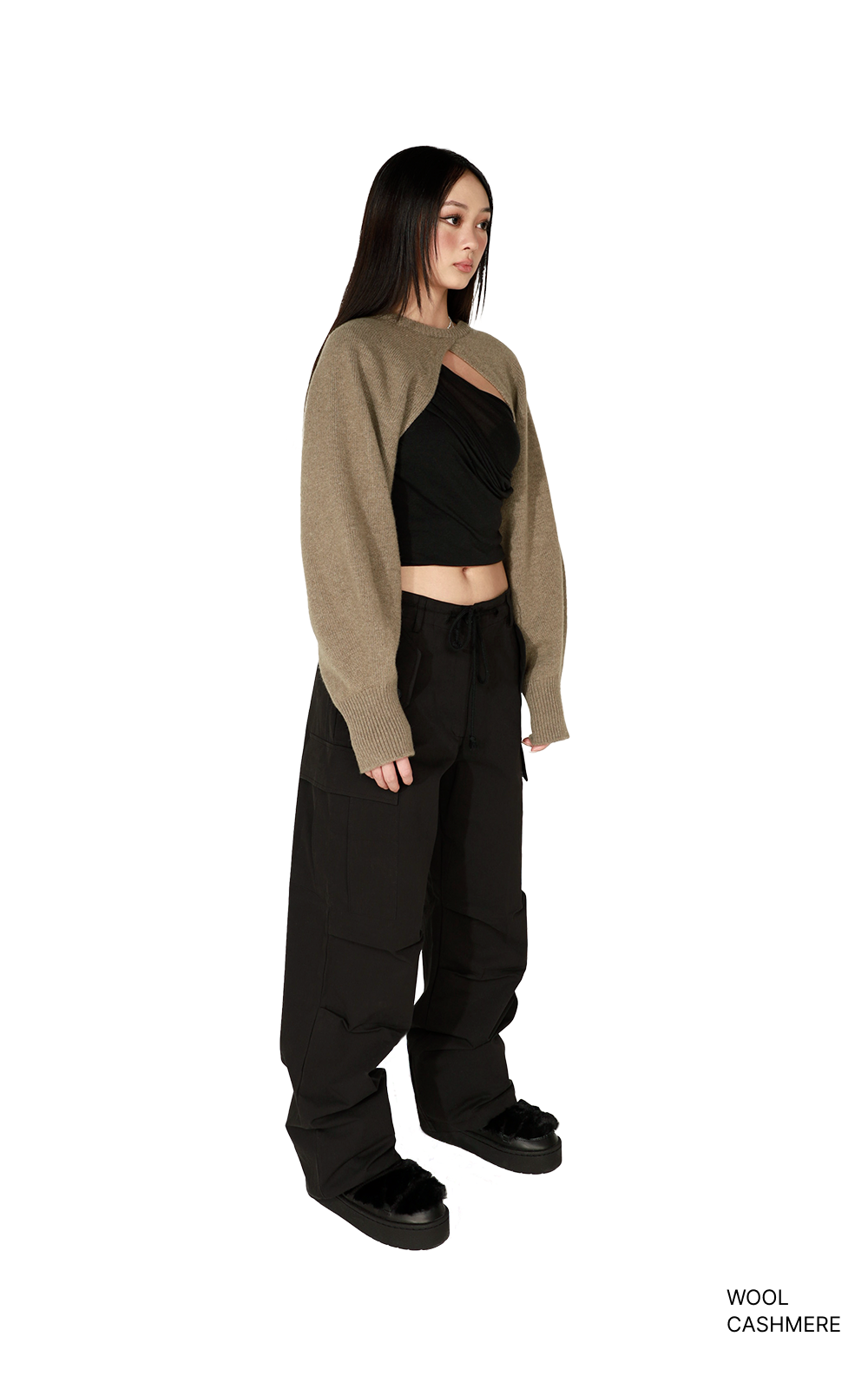 YENHI UNBALANCED BOLERO