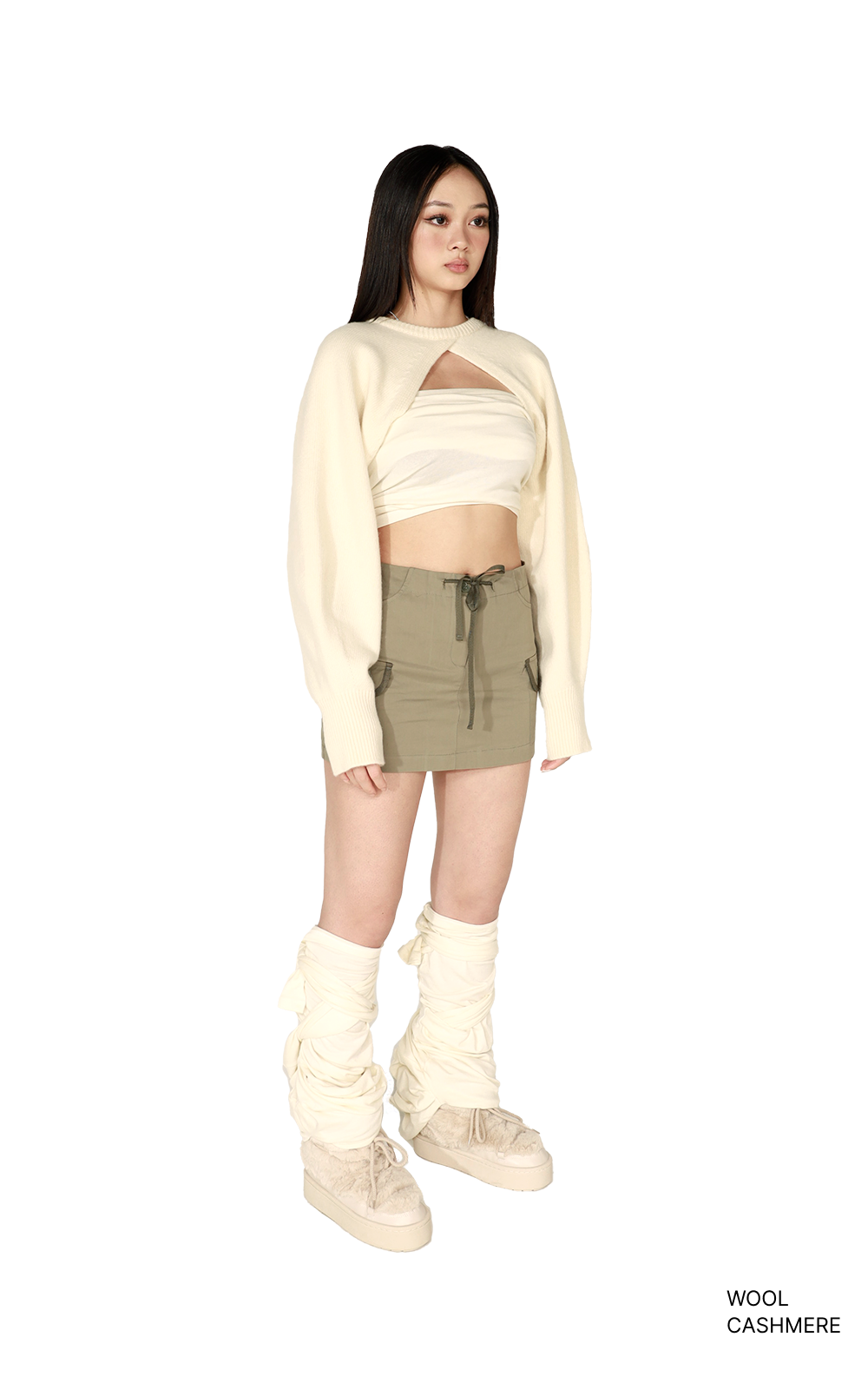 YENHI UNBALANCED BOLERO