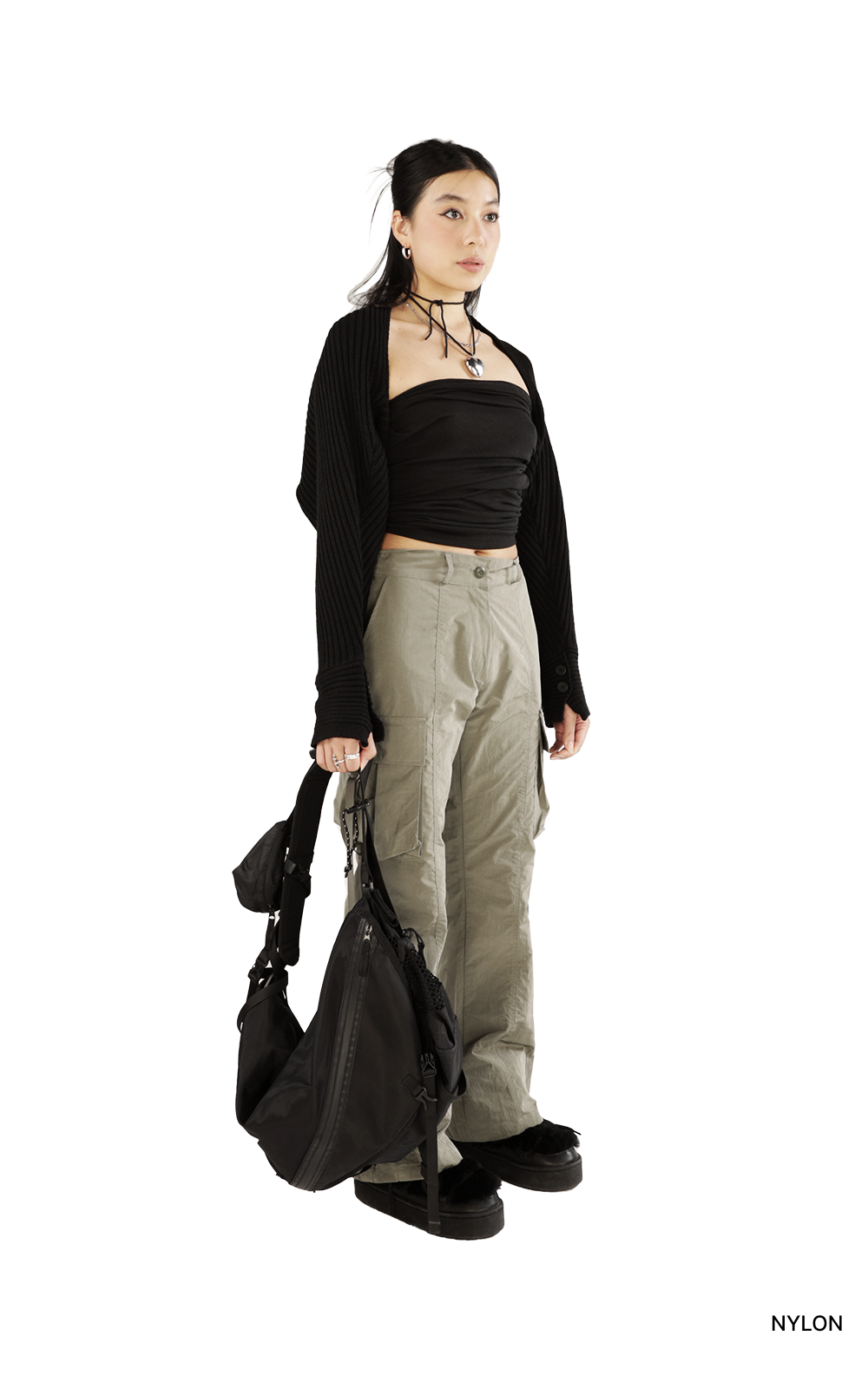 NHI FITTED CARGO PANTS