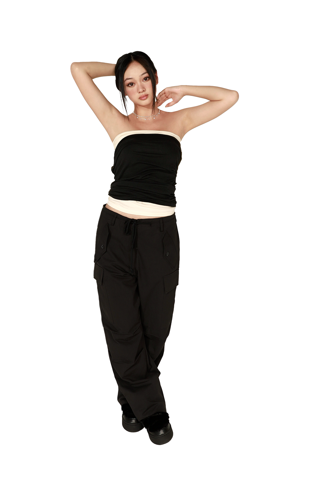 KIM POCKET CARGO PANTS