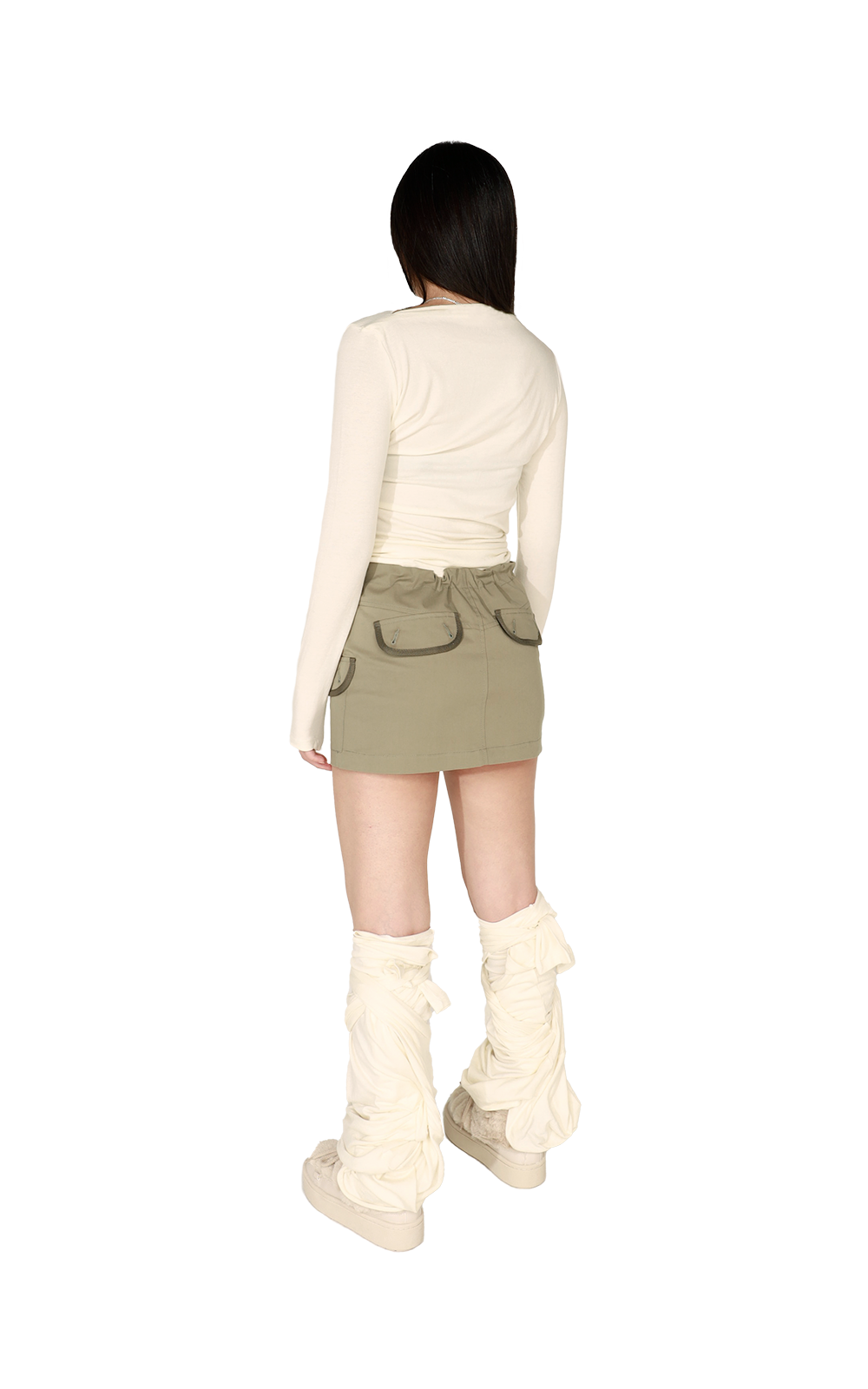 VANANH DRAPED LONGSLEEVE