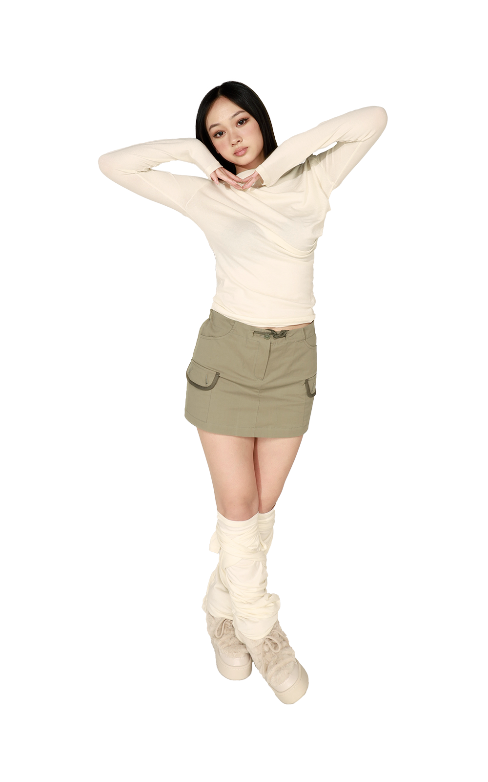 LINH CARGO MINI SKORT